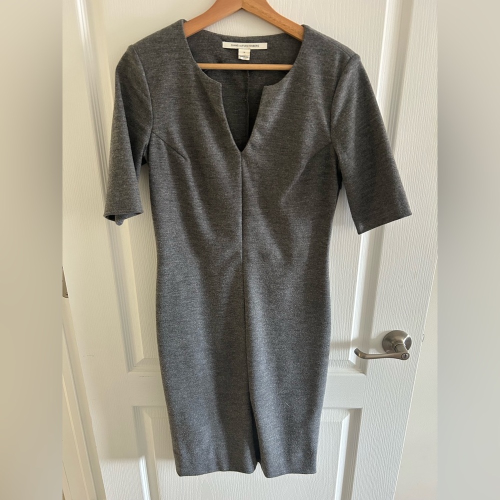 Diane Von Furstenberg Charcoal pencil Dress